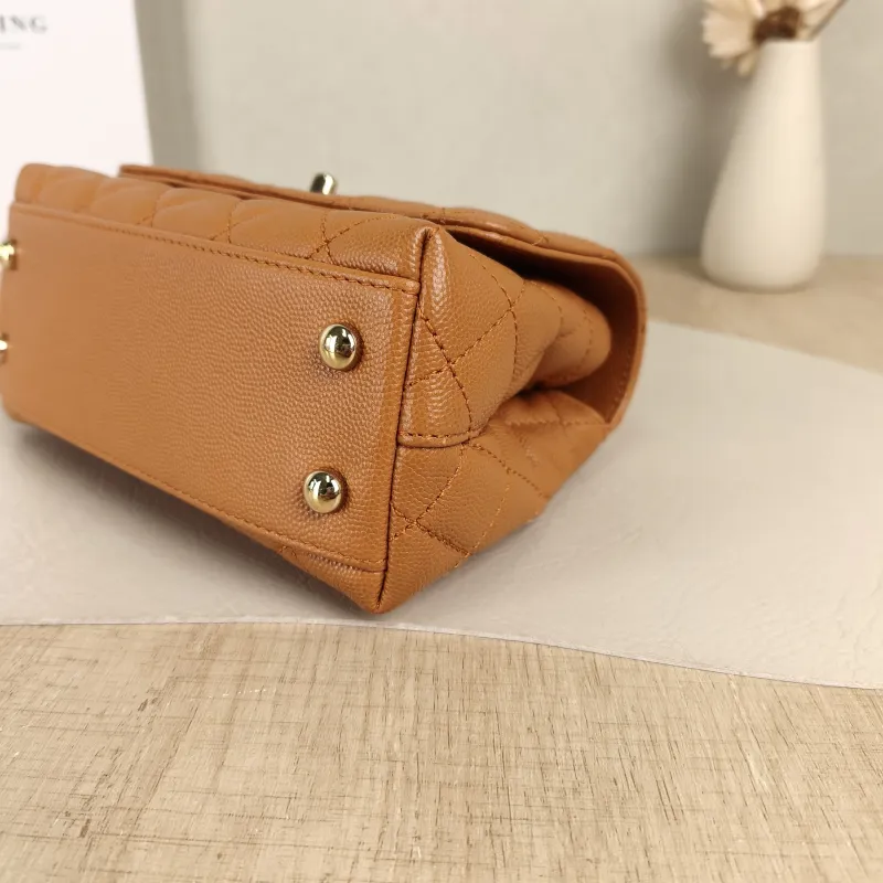 Chanel Crossbody Bag Coco Handle​ Grained Calfskinmini19 × 9 × 13 cm — detail view 1 of 12
