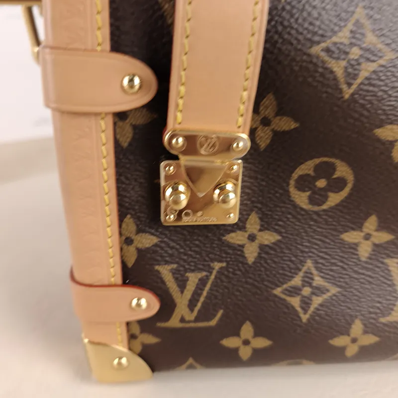 Louis Vuitton Crossbody Bag Side Trunk Box Monogram PVC Medium 23.5 × 8.5 × 16 cm — detail view 3 of 10