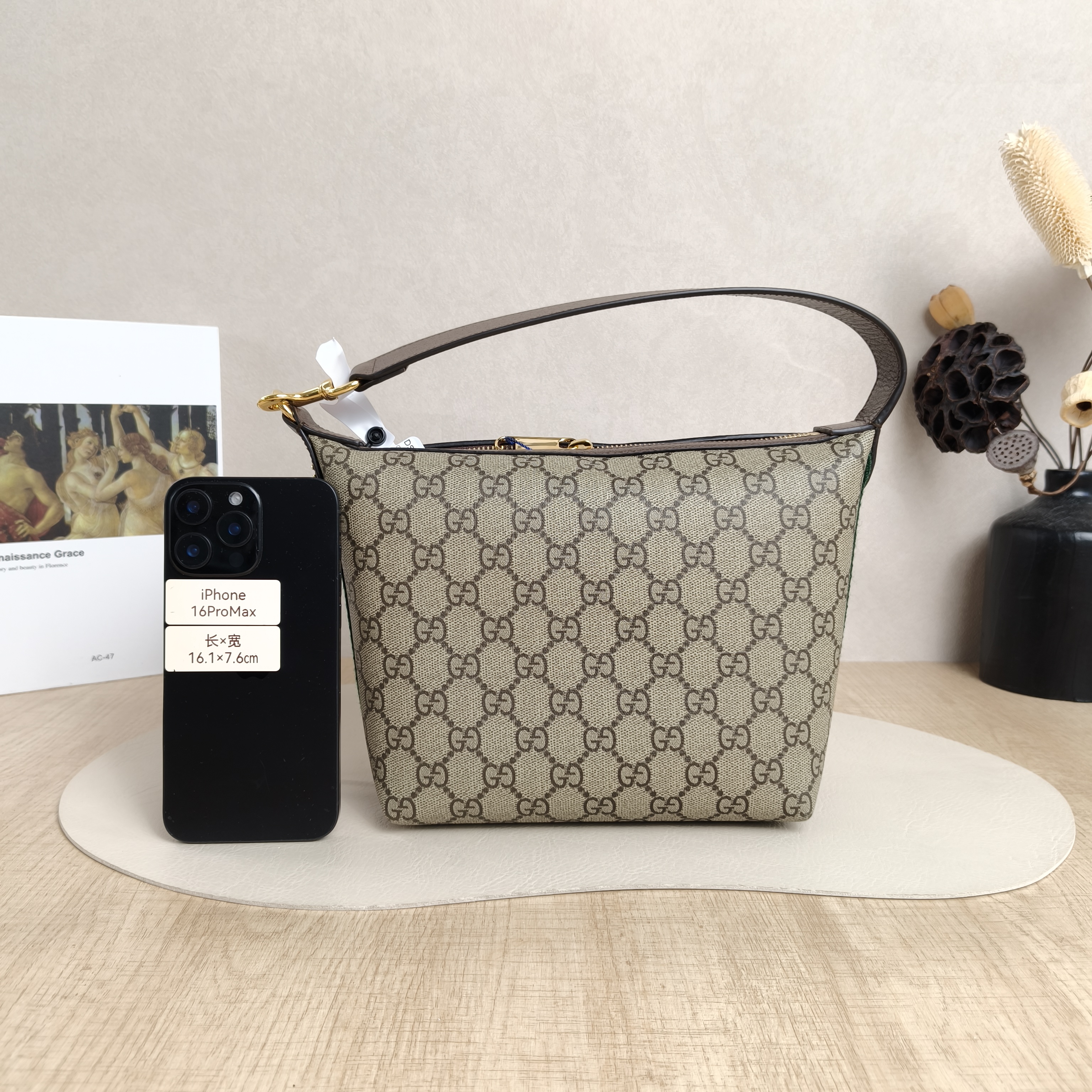 GUCCI Top Handle Bag Top Handle Bag Monogram PVC19 × 10 × 17.5 cm — cover view 2 of 6