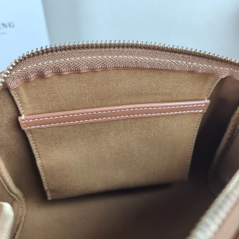 CELINE Crossbody Bag Monogram PVC Small 20 × 10.5 × 15.5 cm — detail view 4 of 10