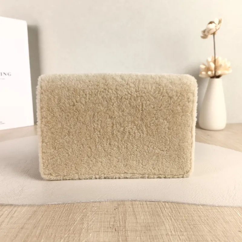 CELINE Crossbody Bag Crossbody Bag Wool One Size 20 × 5 × 13 cm — cover view 2 of 5