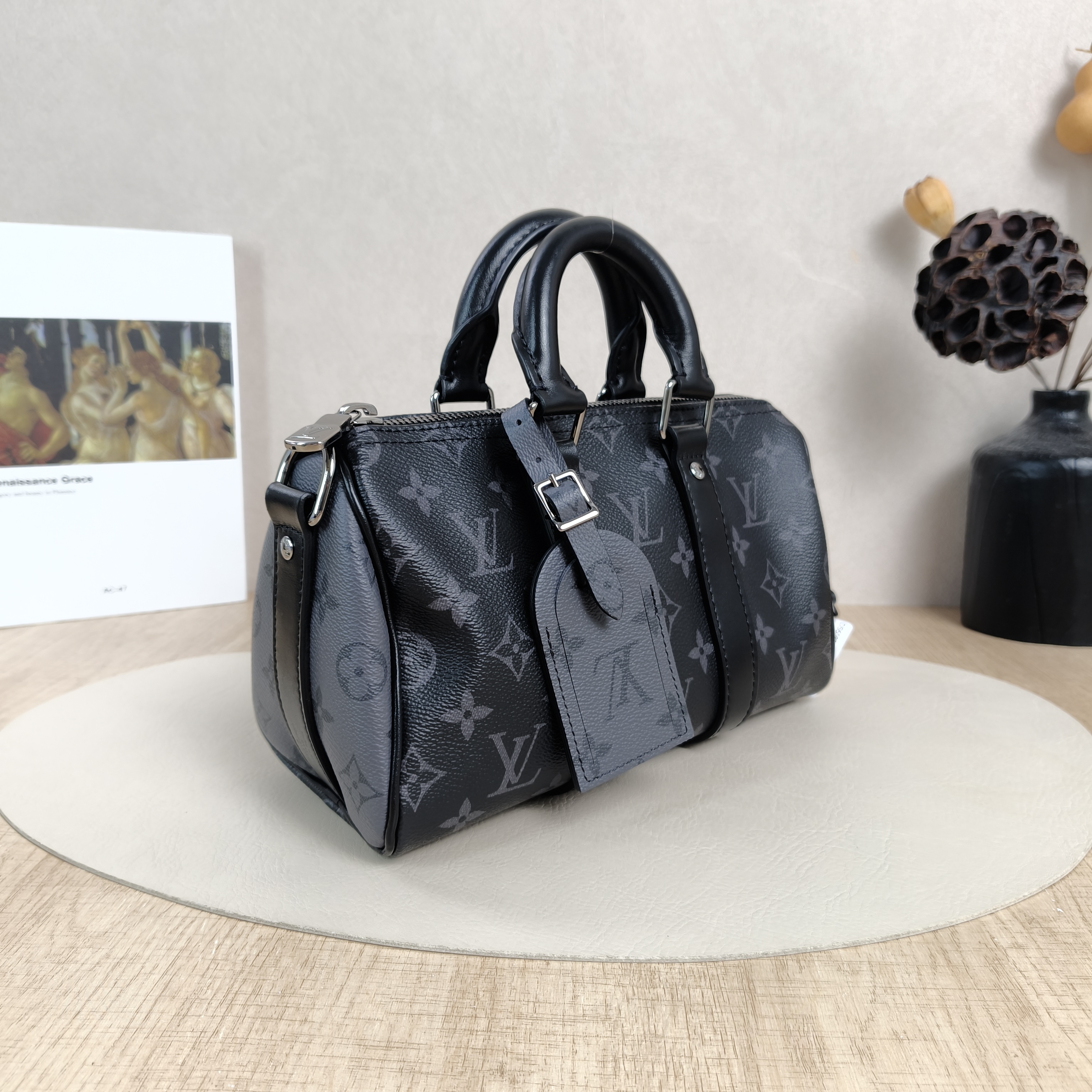 Louis Vuitton Crossbody Bag Keepall 25 PVC Medium25 × 11 × 15 cm — cover view 4 of 5