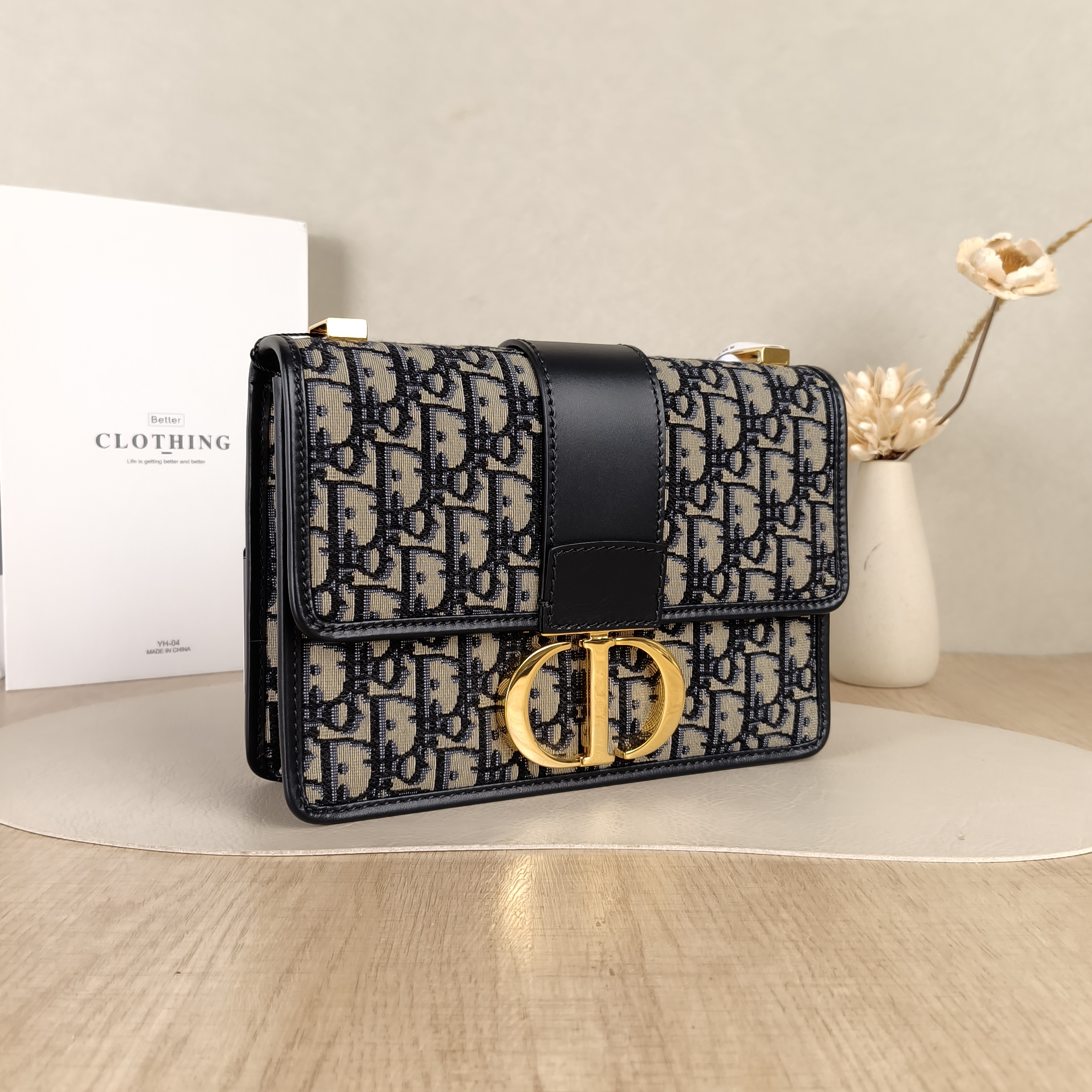DIOR Crossbody Bag30Montaigne 30 Edition Canvas Medium25 × 9 × 16.5 cm — cover view 3 of 5