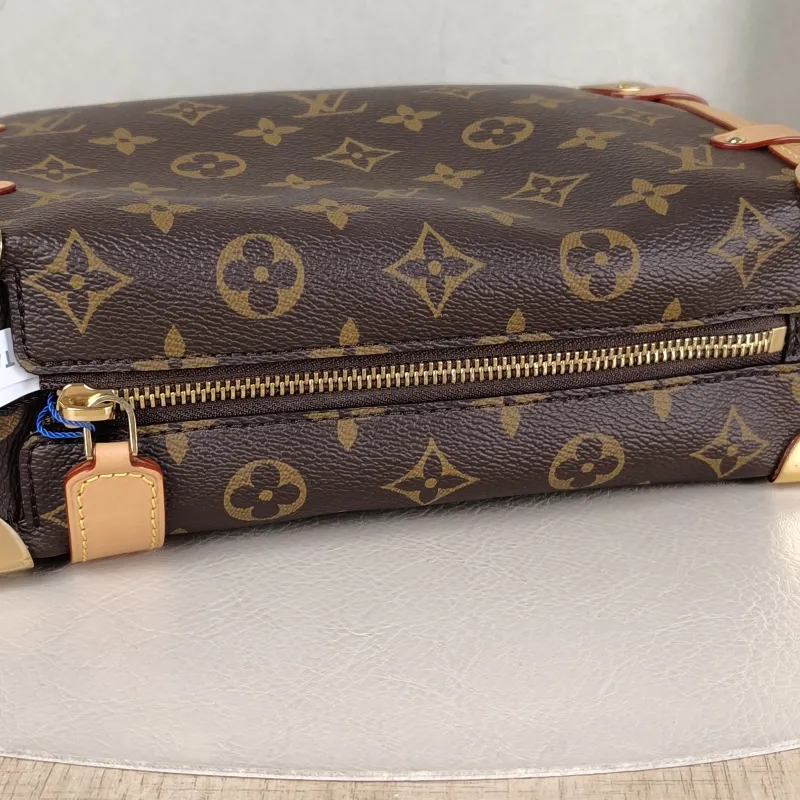 Louis Vuitton Crossbody Bag Side Trunk Box Monogram PVC Medium 23.5 × 8.5 × 16 cm — detail view 2 of 12