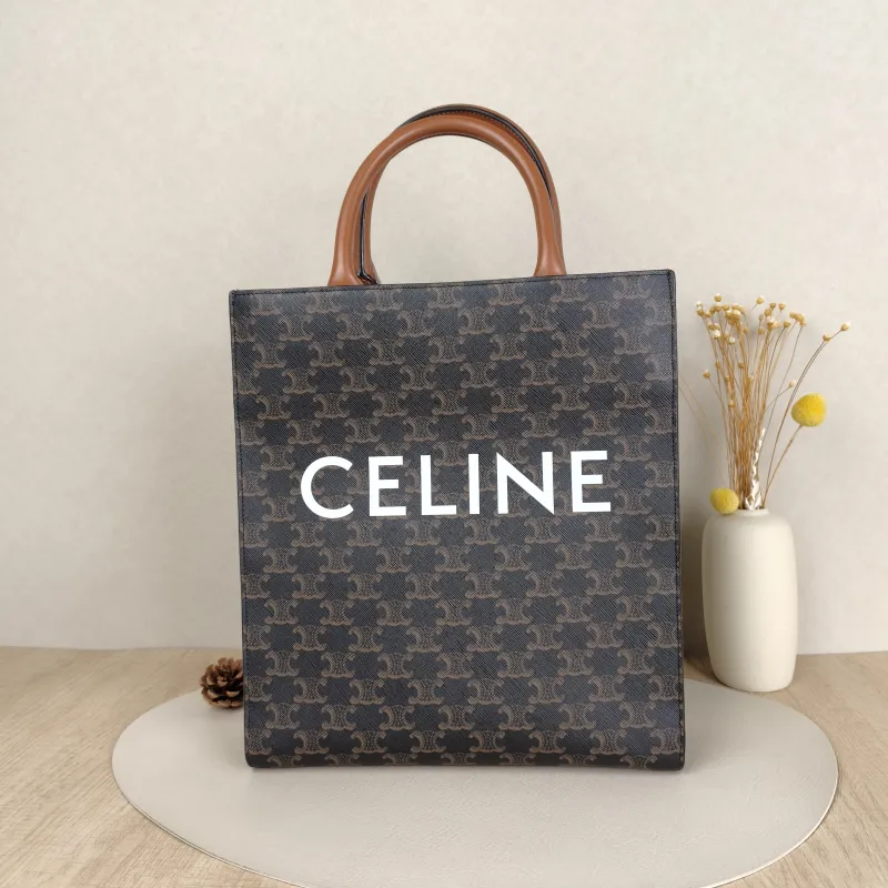 CELINE Crossbody Bag CABAS Monogram PVC Small28.5 × 8 × 33 cm