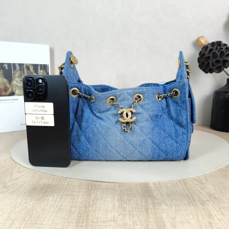 Chanel Crossbody Bag 25Bag Blue Mini 22 × 12.5 × 20 cm — cover view 6 of 6