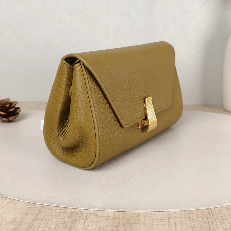 Bottega Veneta Shoulder Bag ANGLE Calfskin Mini 19 × 9 × 11 cm — cover view 5 of 5