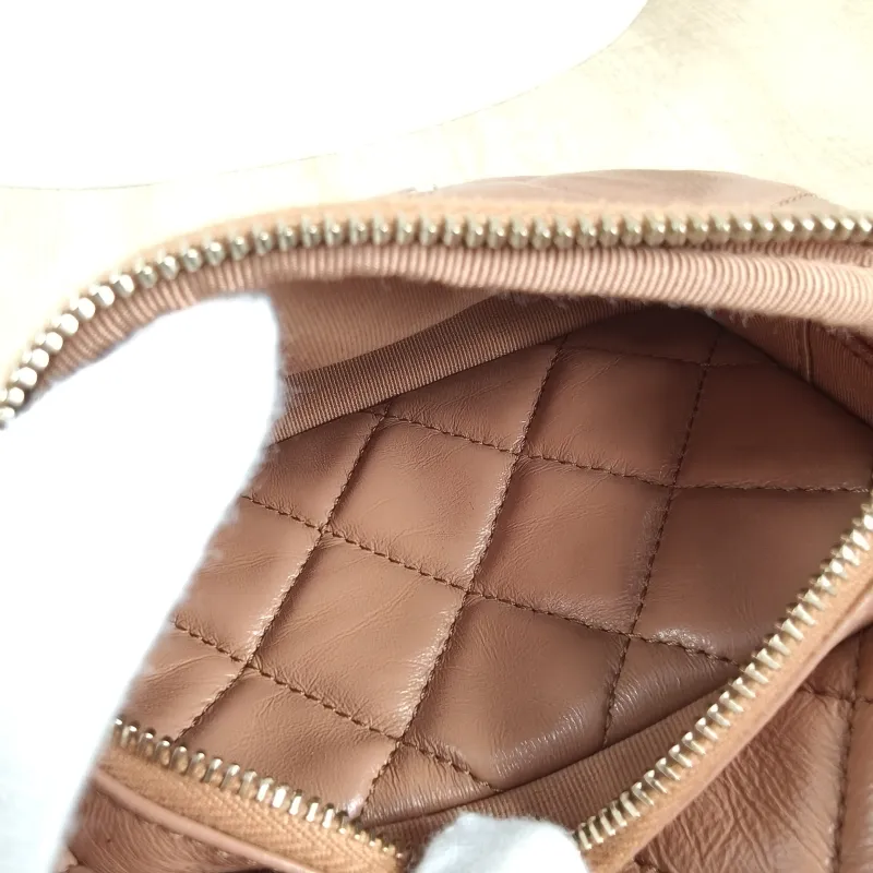 Chanel Crossbody Bag Camera Bag Taupe Lambskin One Size 24 × 17 × 18 cm — detail view 11 of 11