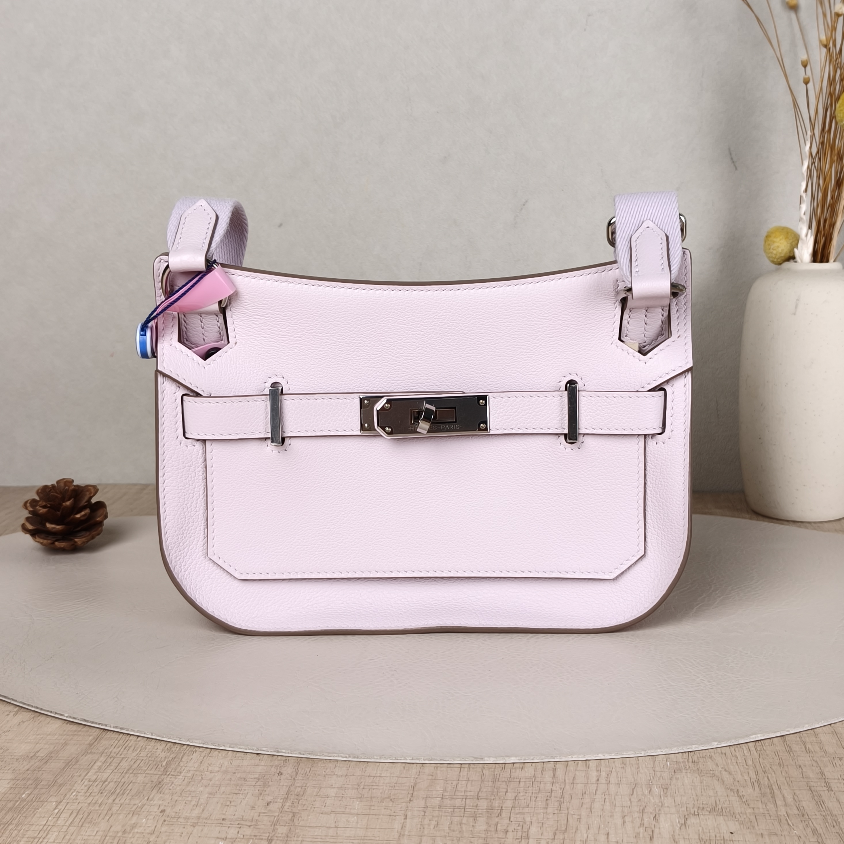 Hermès Crossbody Bag Jypsiere 23 Evercolor Calfskinmini 23 × 5 × 17 cm
