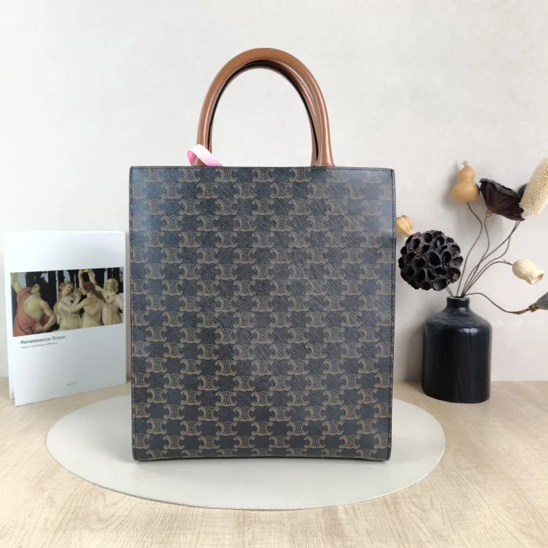 CELINE Crossbody Bag CABAS Monogram PVC Small 28.5 × 8 × 33 cm — cover view 2 of 5