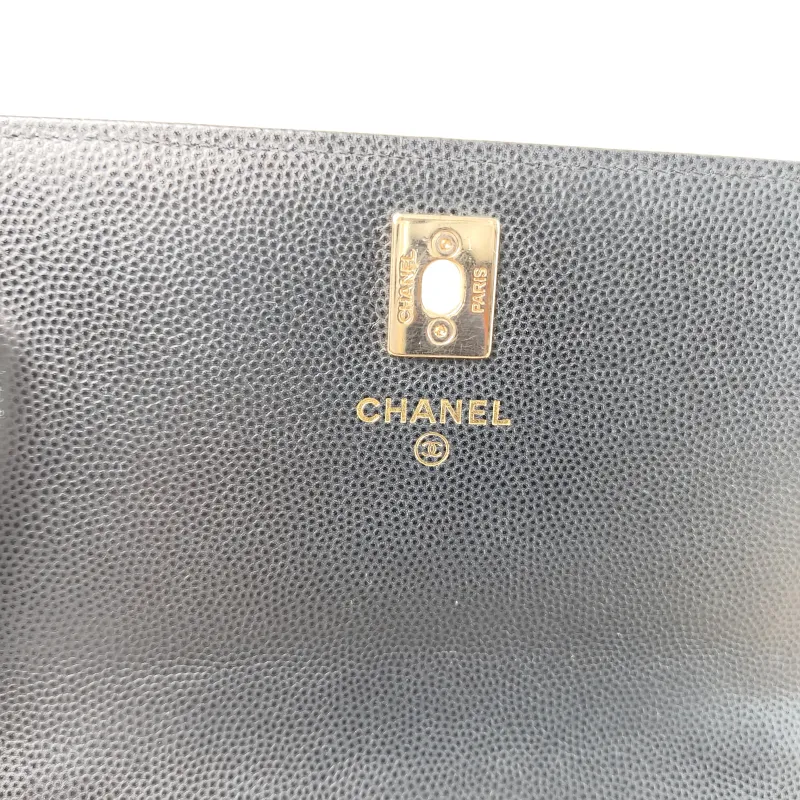 Chanel Backpack Backpack Black Calfskin One Size 18.2 × 5 × 14 cm — detail view 2 of 13