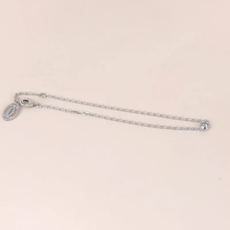 CARTIER Bracelet d'Amour Bracelet White Gold 18KW hite Gold Small 18.5cm — cover view 3 of 8
