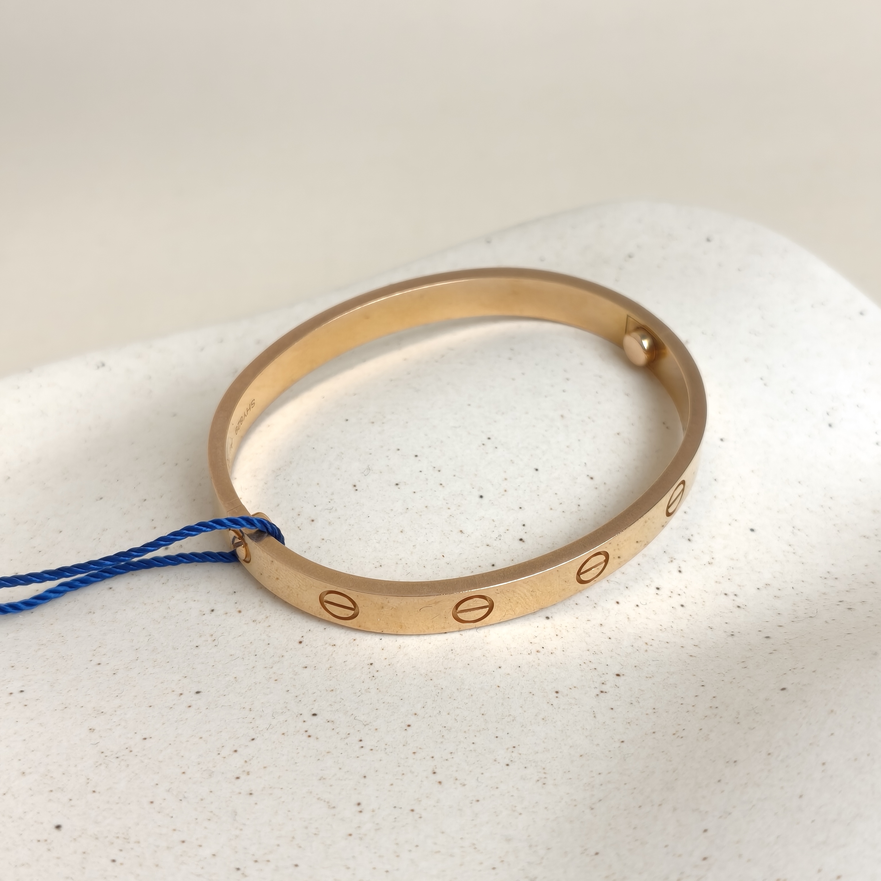 CARTIER Bangle Love Rose Gold 18KR ose Gold Edition 6.1 16 — cover view 8 of 8