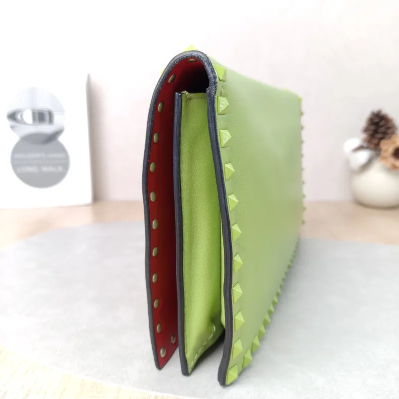 Valentino Clutch Clutch Colorblock Calfskin One Size28 × 2 × 17 cm — detail view 3 of 16