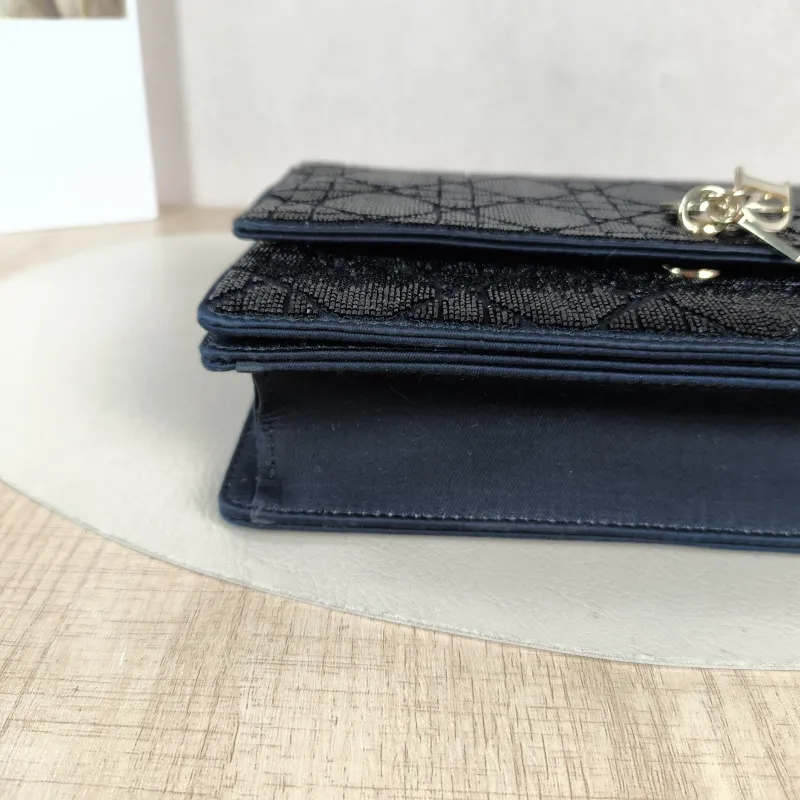 DIOR Shoulder Bag My Chain Bag Black 24 × 6.5 × 15 cm — detail view 4 of 13