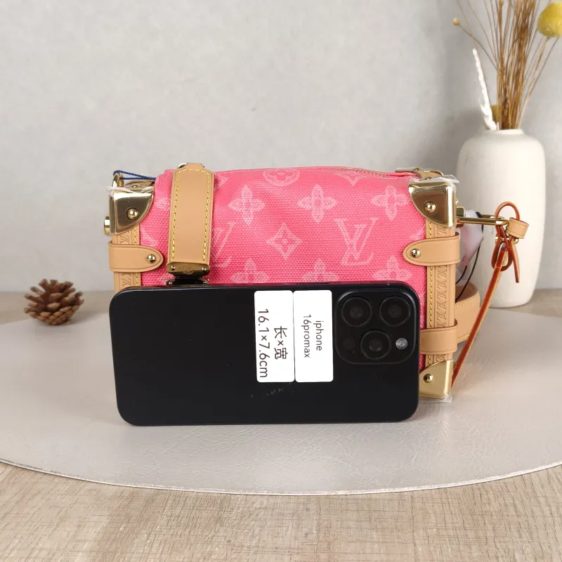 Louis Vuitton Crossbody Bag Side Trunk Box PVC Small19 × 7.5 × 12.5 cm — cover view 3 of 5