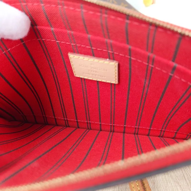 Louis Vuitton Shoulder Bag Neverfull Monogram PVC Medium 31 × 14 × 28 cm — detail view 6 of 11