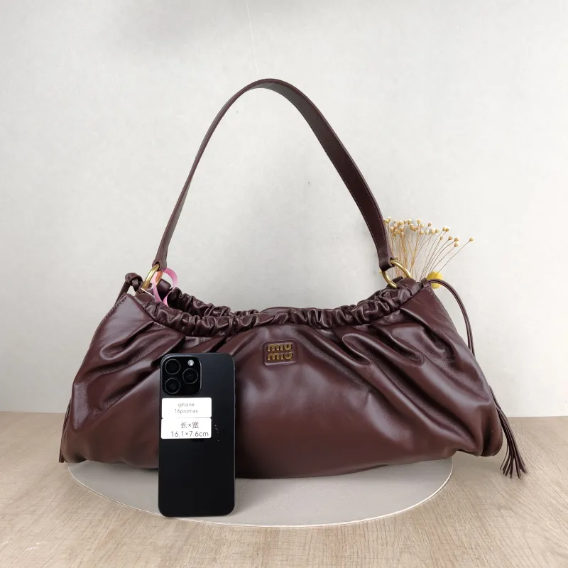 Miumiu Shoulder Bag Joie Shoulder Bag SL ambskin 53 × 9 × 25 cm — cover view 5 of 5