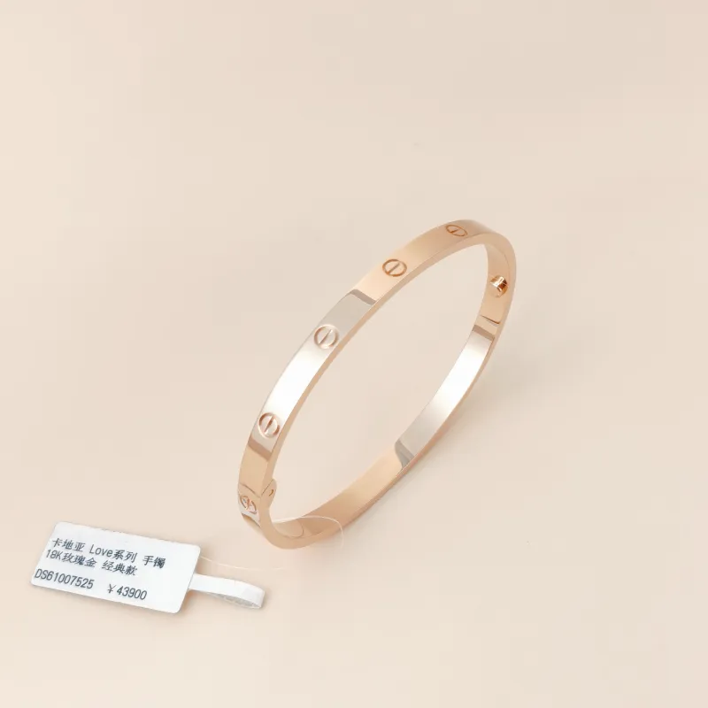 CARTIER Bangle Love Collection Bangle Rose Gold 18KR ose Gold Medium Edition 18 — cover view 10 of 10