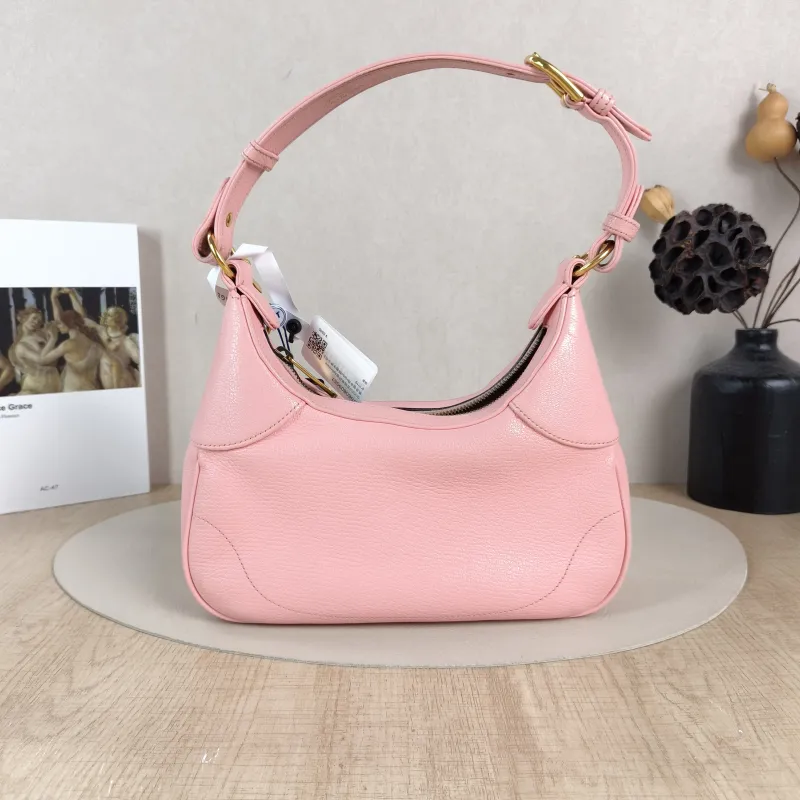 GUCCI Shoulder Bag Aphrodite Hobo Pink Calfskin Small25 × 7 × 19 cm — cover view 2 of 5