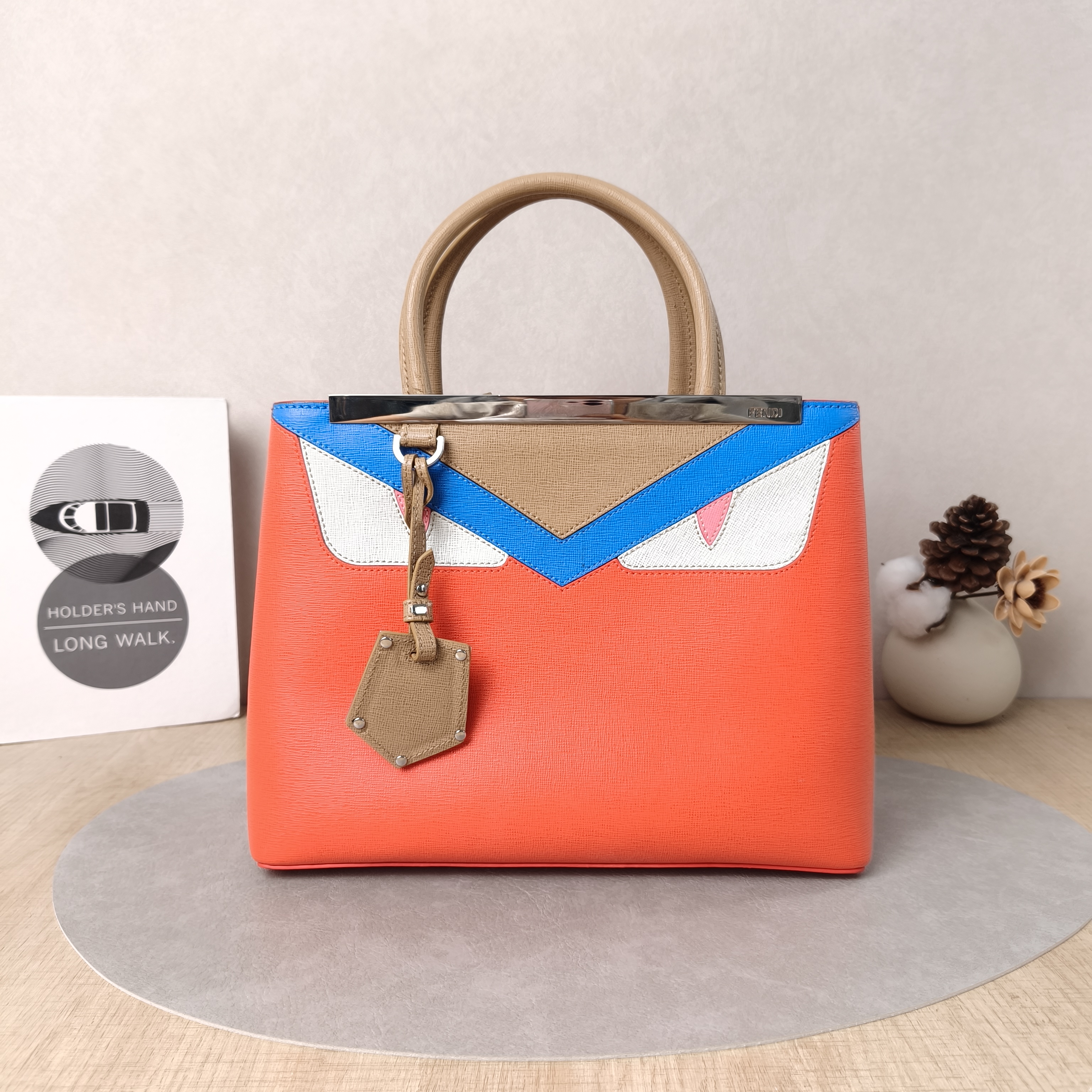 FENDI Crossbody Bag Crossbody Bag Red Calfskin One Size27 × 13 × 20.5 cm