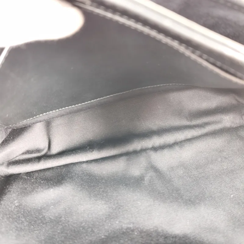 SAINT LAURENT Crossbody Bag Niki D Waxed Leather Calfskin Medium 28 × 8.5 × 20 cm — detail view 9 of 14