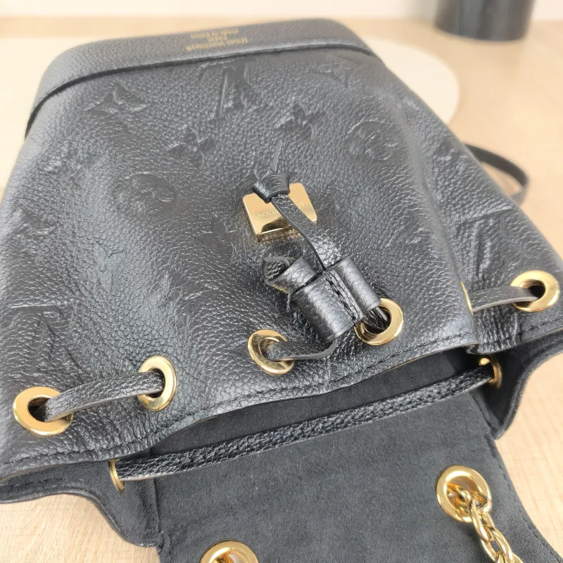 Louis Vuitton Backpack NANO NOÉ Backpack Black Calfskinnano15 × 10 × 19 cm — detail view 7 of 13