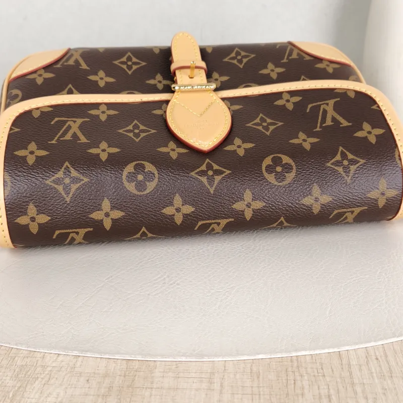 Louis Vuitton Crossbody Bag Diane Baguette Bag Shoulder Strap PVC Small 24 × 9 × 15 cm — detail view 2 of 15