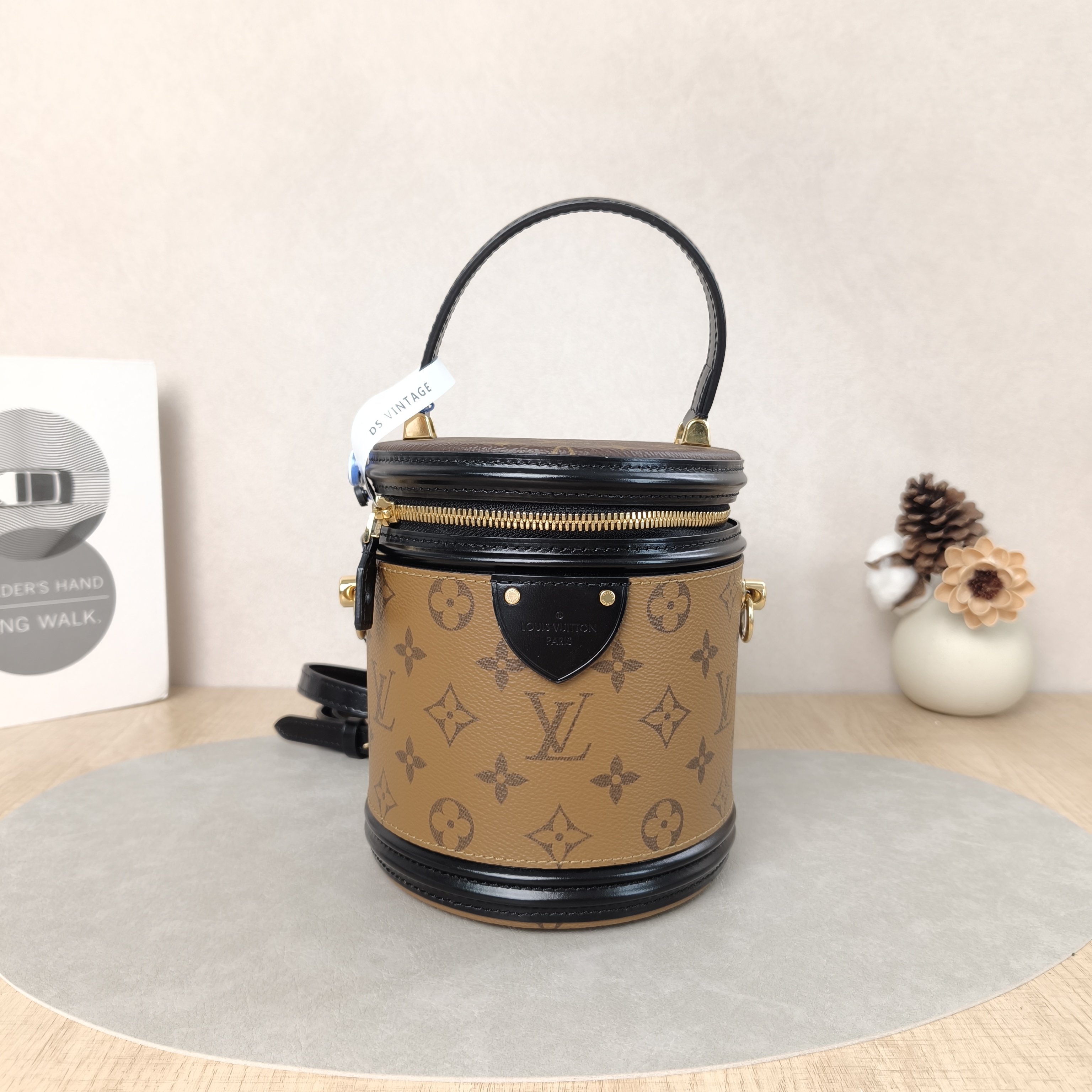 Louis Vuitton Crossbody Bag Cannes Monogram PVC Small15 × 15 × 17 cm