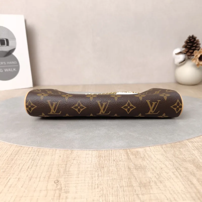 Louis Vuitton Shoulder Bag Pochette Eva Monogram PVC One Size27 × 5 × 11 cm — cover view 5 of 5