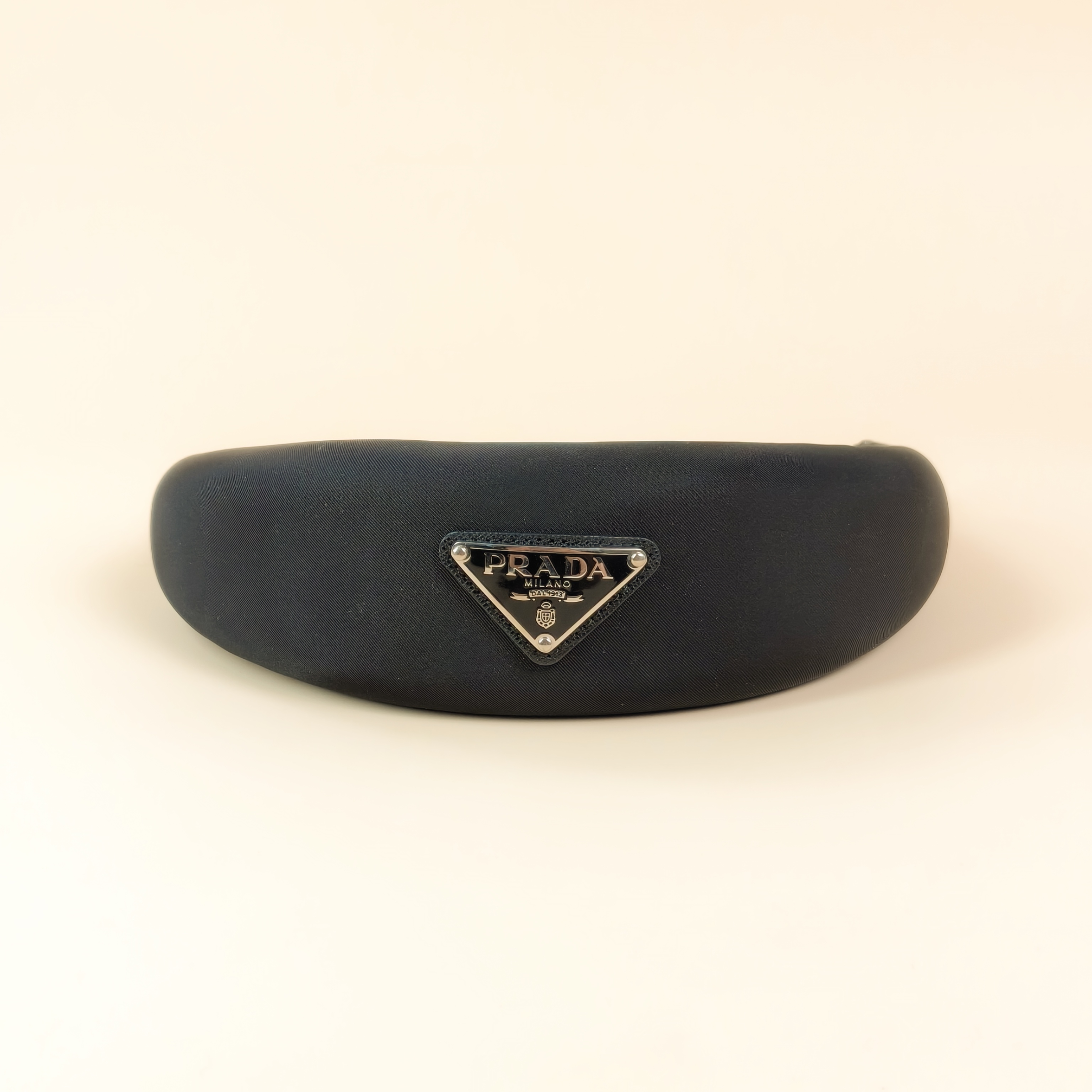 PRADA Headband Headband Black — cover view 4 of 6
