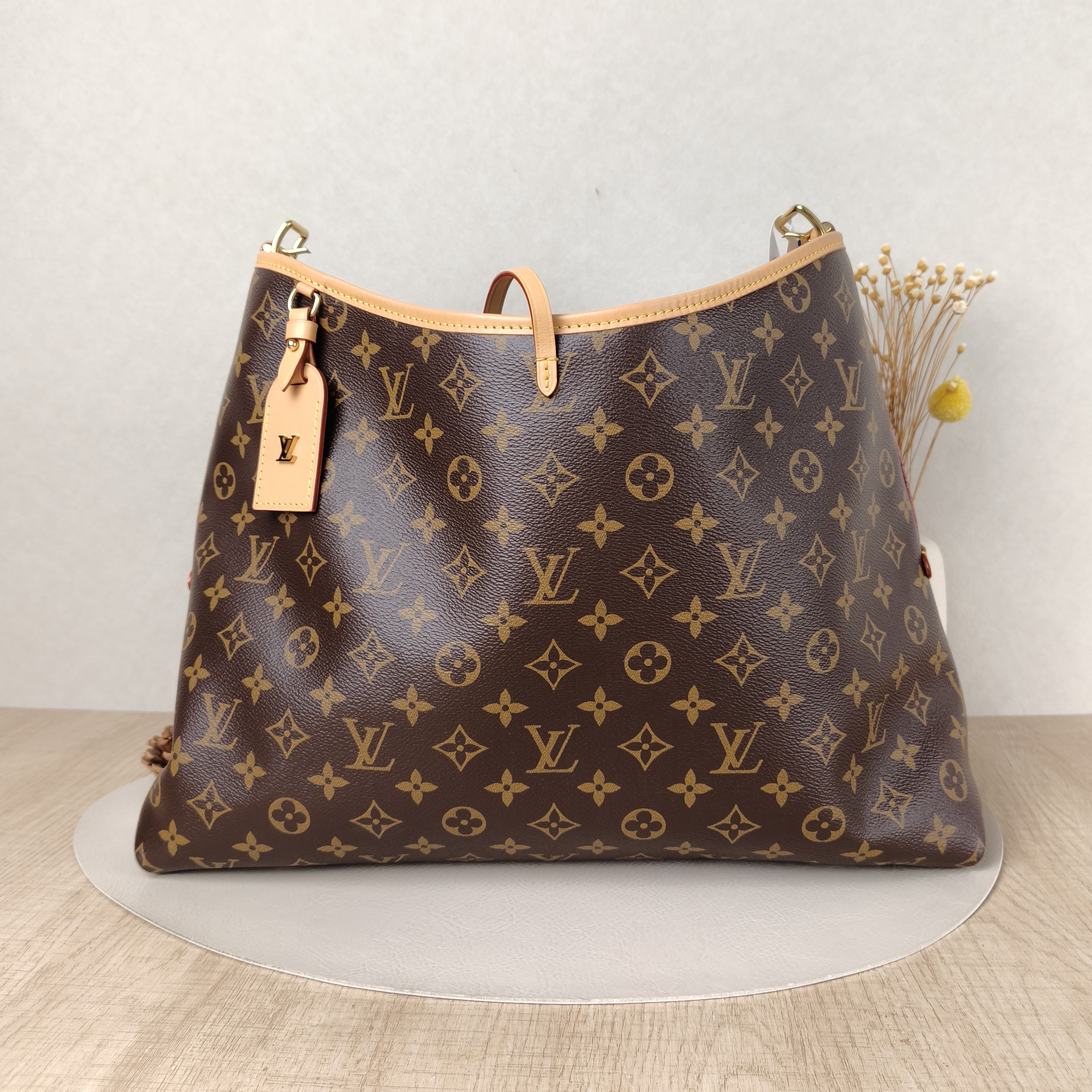 Louis Vuitton Crossbody Bag Carryall Monogram PVC Medium39 × 15 × 30 cm