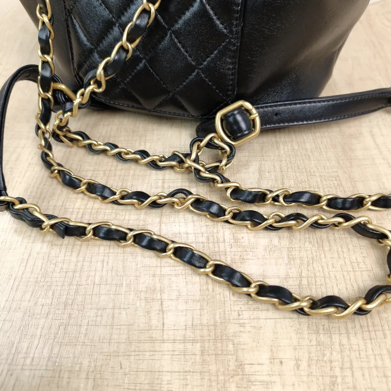 Chanel Crossbody Bag23k Backpack Black Lambskin One Size23 × 12 × 20 cm — detail view 6 of 14