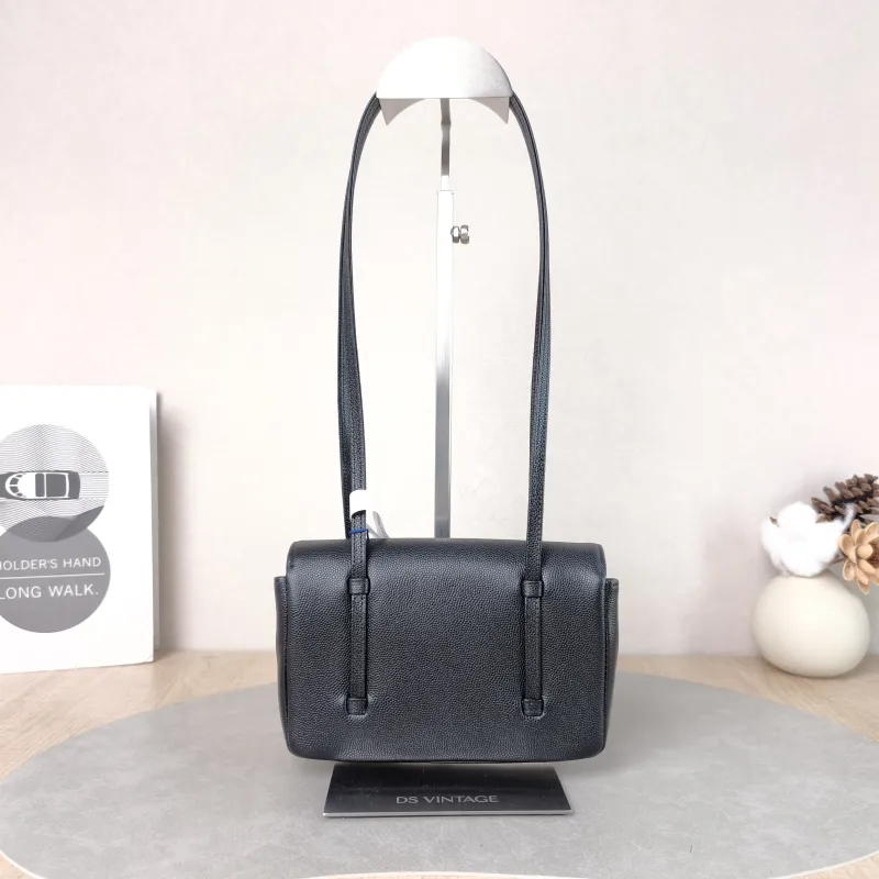 Chanel Crossbody Bag 26p preppy coco Black Grained Calfskin Mini 17 × 5 × 11.5 cm — cover view 5 of 5