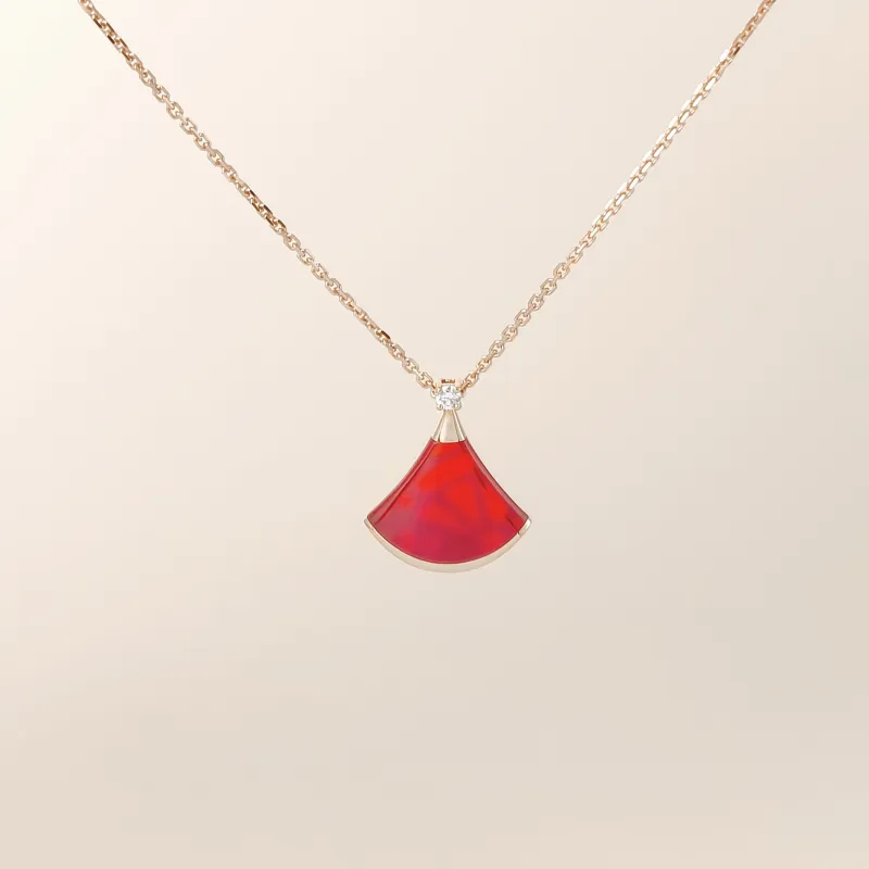 Bvlgari Necklace DIVAS’ DREAM Collection Diamond18KR ose Gold Small 43cm