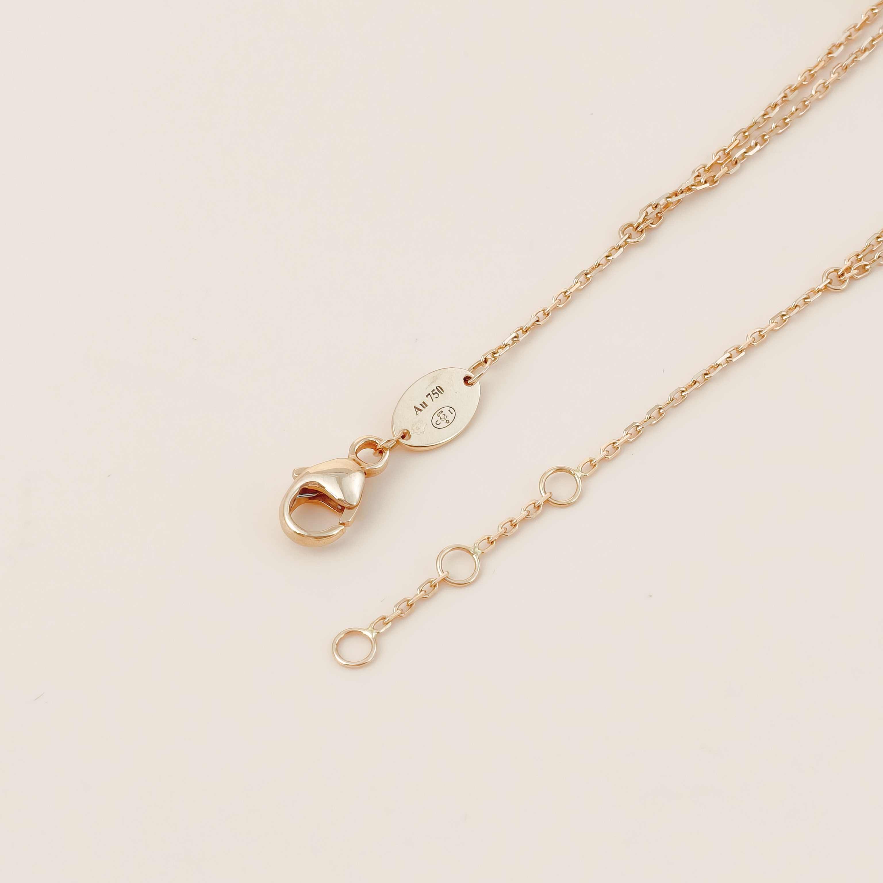 CHAUMET Bracelet Jeux de Liens Diamond18KR ose Gold One Size17cm — cover view 2 of 10