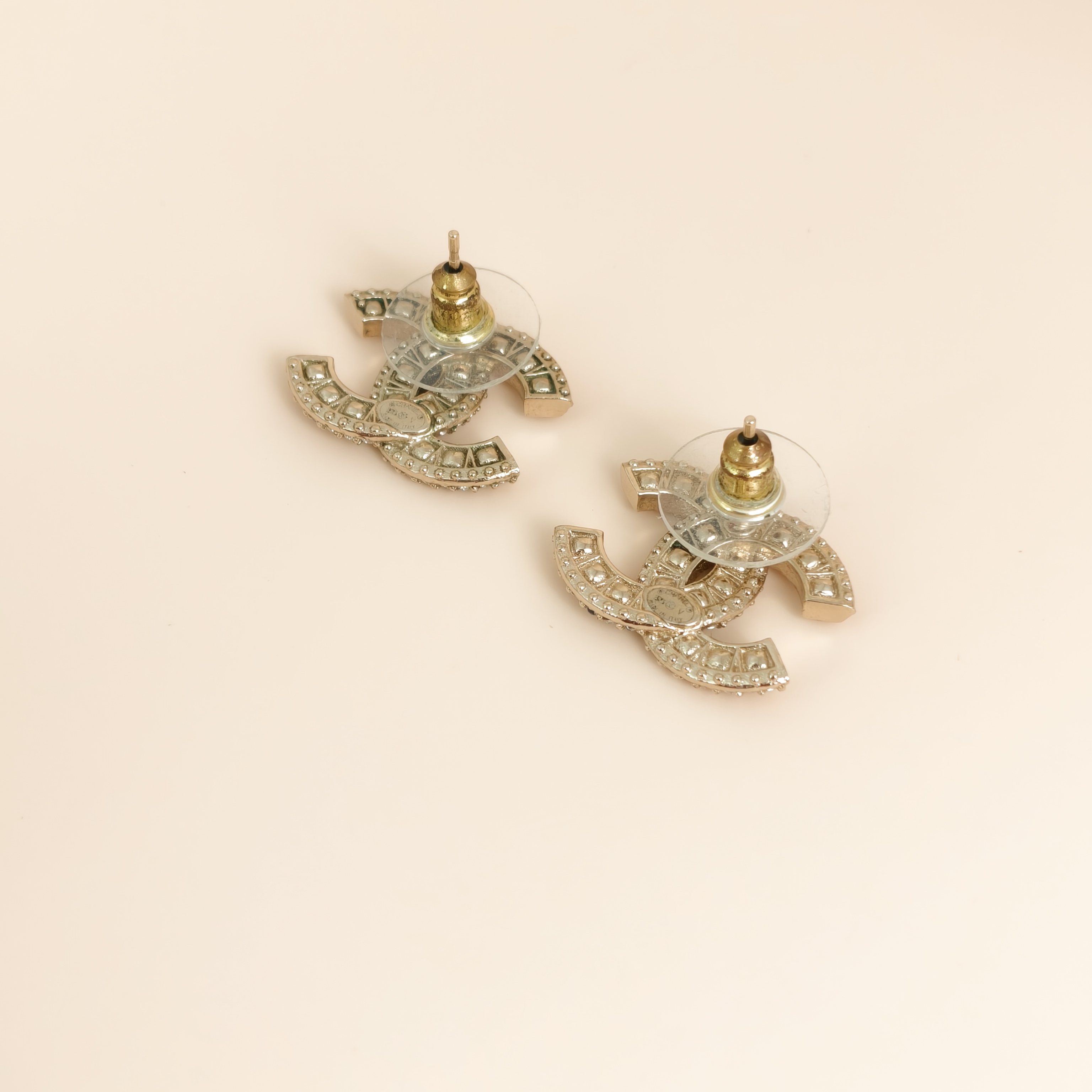 Chanel Earrings c Earrings Gold One Size — cover view 2 of 6