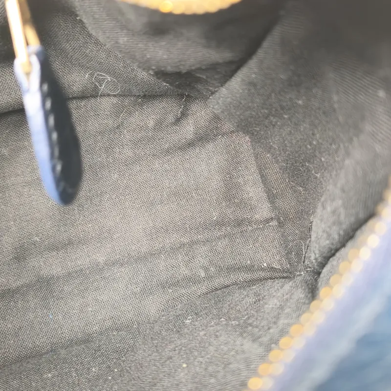 BALENCIAGA Crossbody Bag Classic City Blue Lambskin Mini 24 × 10 × 16 cm — detail view 1 of 11