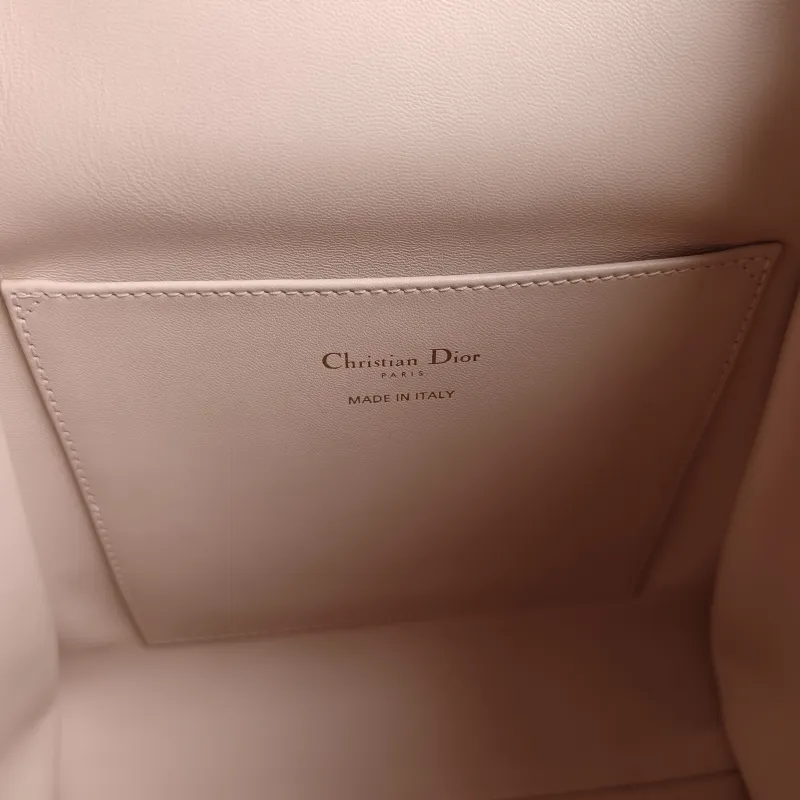 DIOR Backpack Caro Shoulder Bag Pink SL ambskin Medium 23 × 12.5 × 26.5 cm — detail view 9 of 11