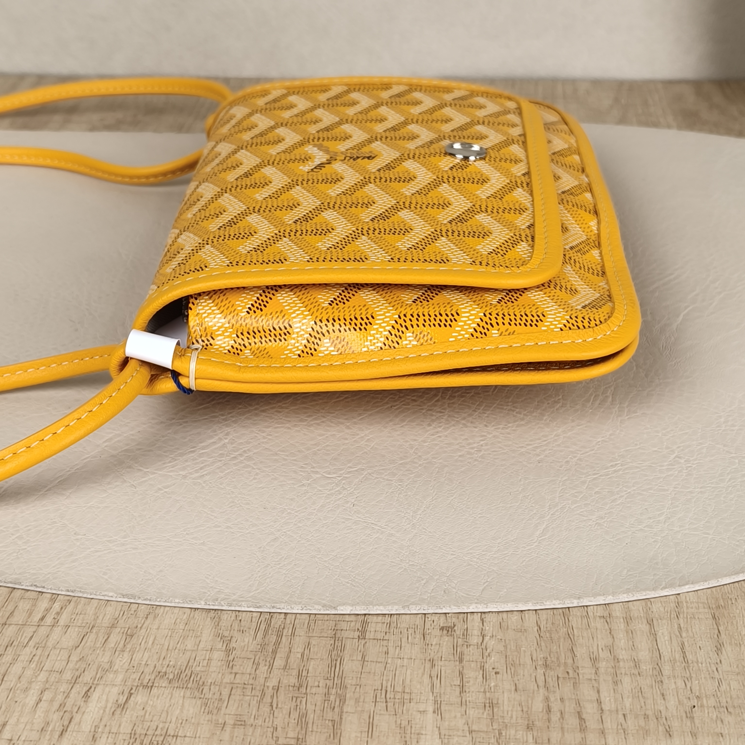 GOYARD Crossbody Bag PLUMET Yellow PVC One Size20.5 × 2.5 × 14 cm — cover view 6 of 9