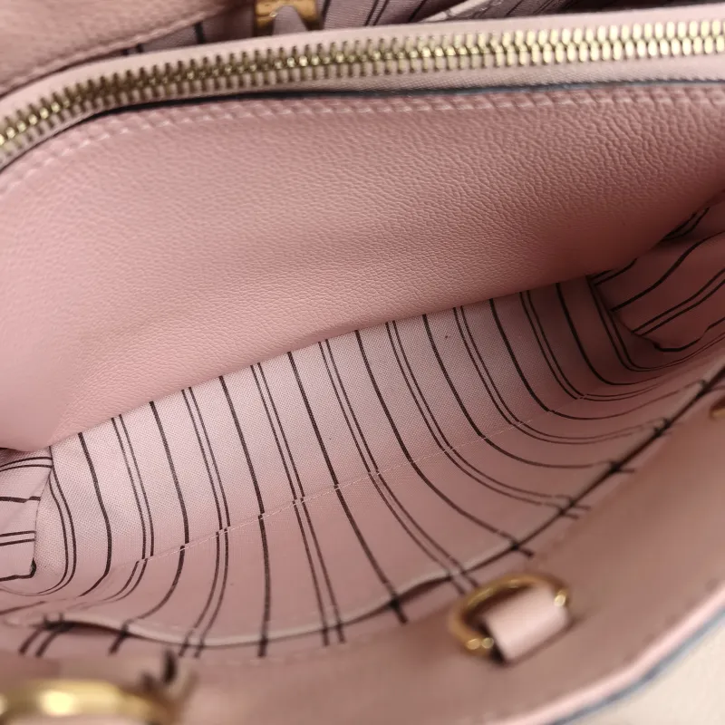 Louis Vuitton Top Handle Bag Montaigne Pink Calfskin BB 29 × 13 × 20 cm — detail view 11 of 11