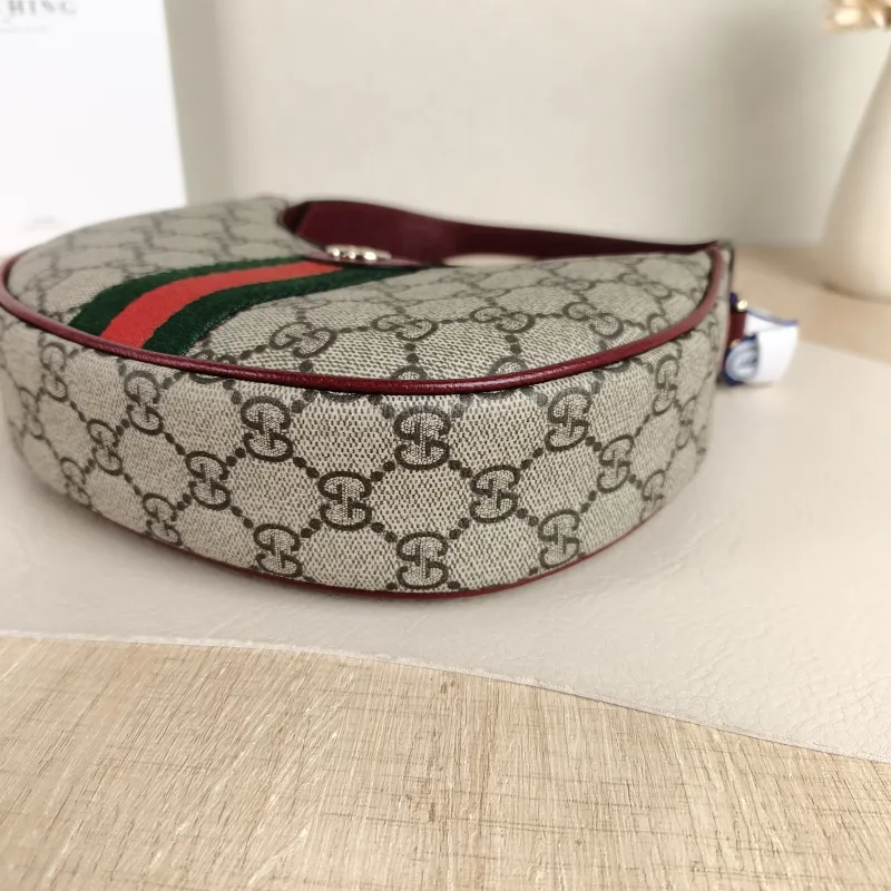 GUCCI Crossbody Bag Ophidia GG Monogram PVC Small 20 × 5 × 11 cm — detail view 5 of 9