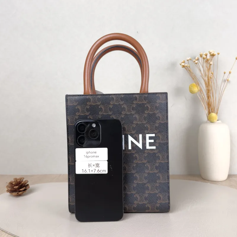 CELINE Crossbody Bag CABAS Mini Monogram PVC Mini 17 × 4 × 20.5 cm — cover view 4 of 5