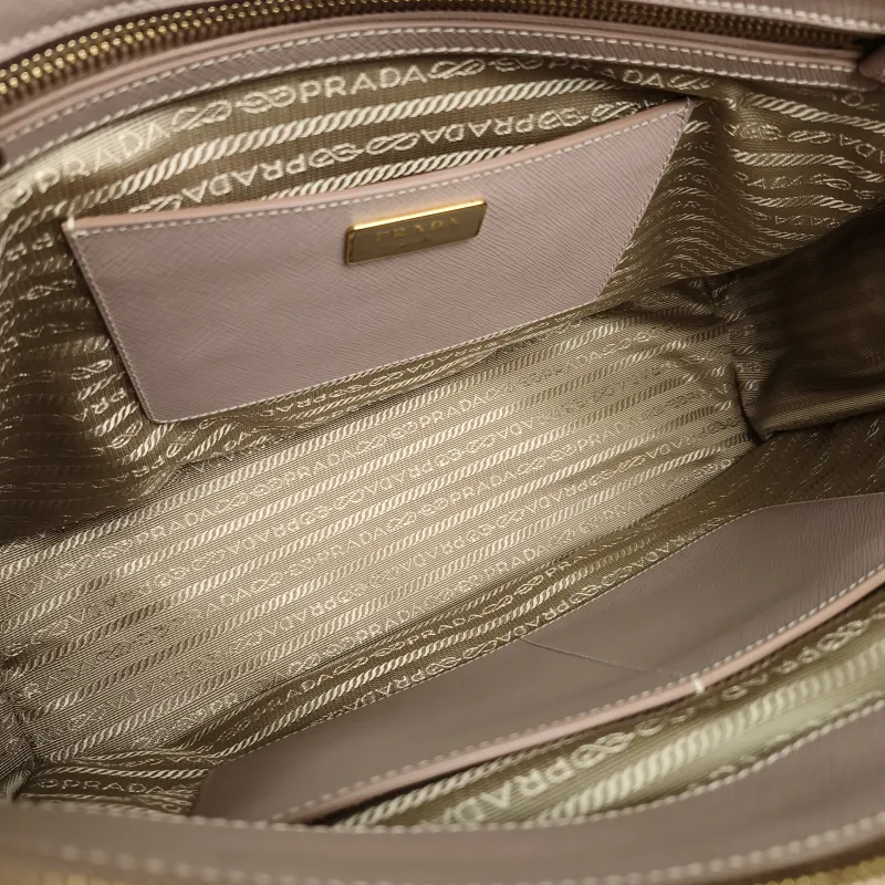 PRADA Top Handle Bag Galleria Galleria Bag Pink Calfskin One Size34 × 15 × 24 cm — detail view 7 of 13