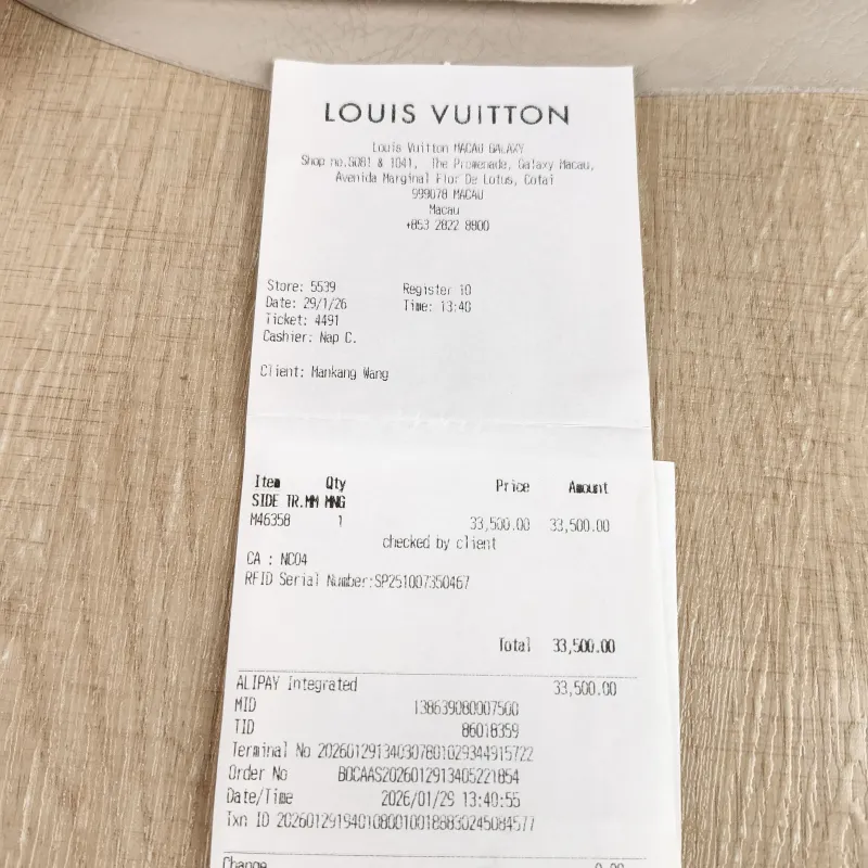 Louis Vuitton Crossbody Bag Side Trunk Box Monogram PVC Medium 23.5 × 8.5 × 16 cm — detail view 2 of 10