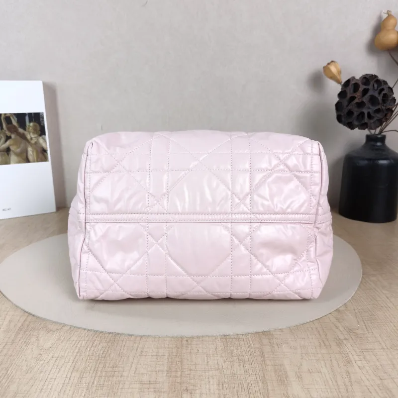 DIOR Top Handle Bag TOUJOURS Pink White Calfskin Medium28.5 × 17 × 21.5 cm — cover view 2 of 5