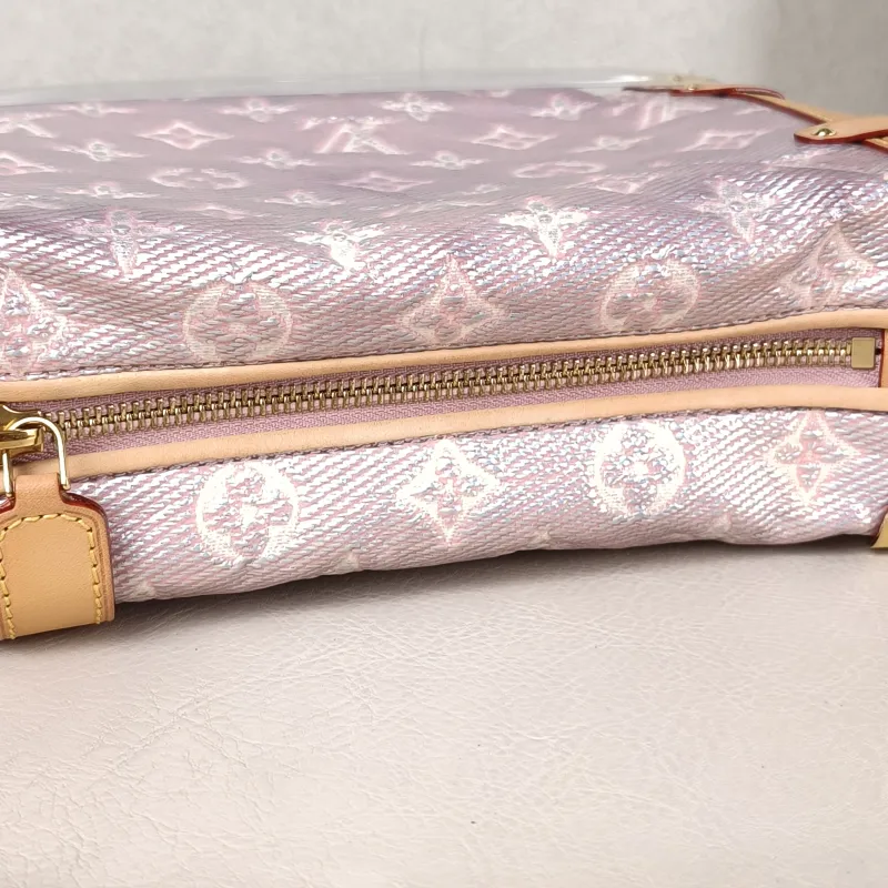 Louis Vuitton Crossbody Bag Side Trunk Box PVC Medium 23.5 × 8.5 × 16 cm — detail view 10 of 11