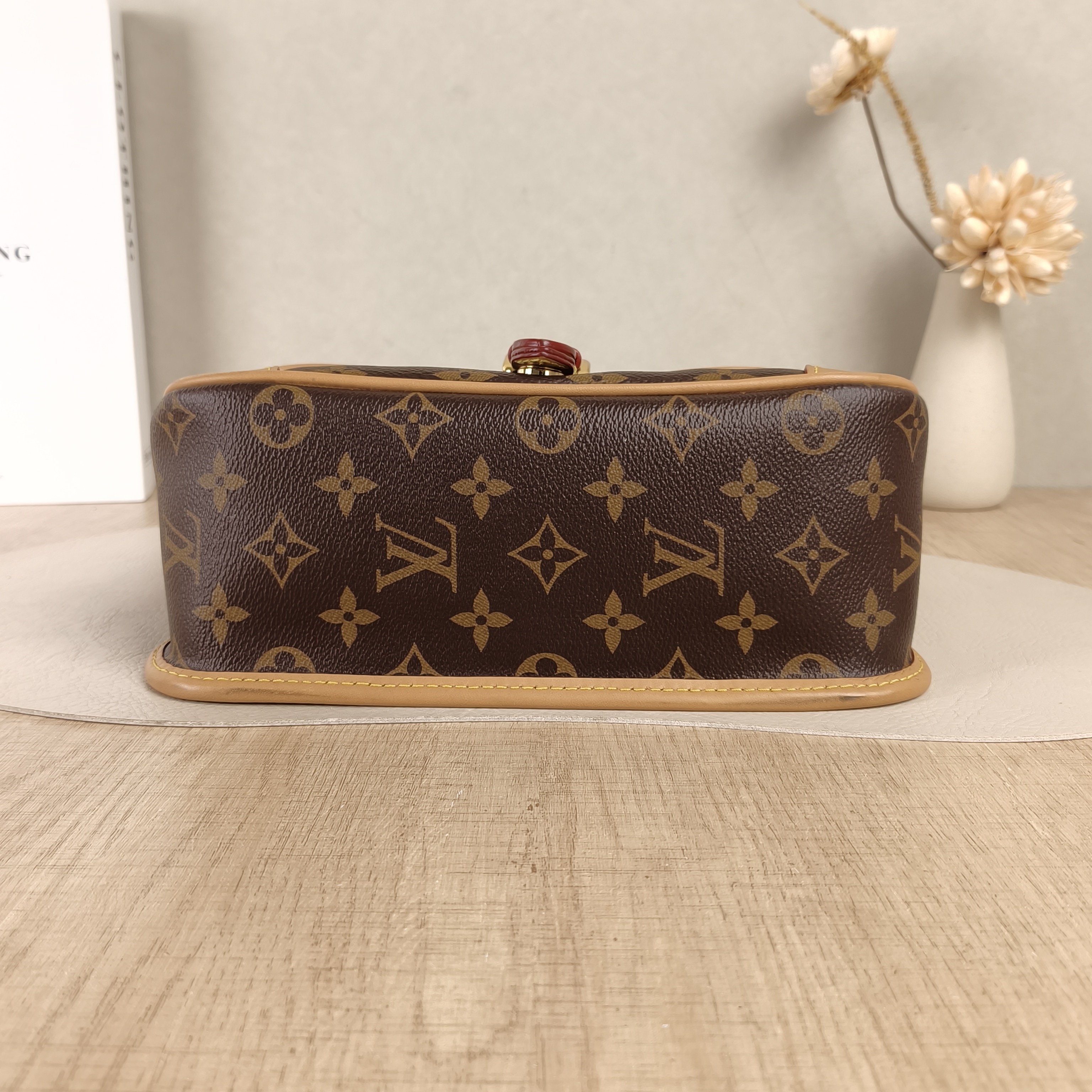Louis Vuitton diane Baguette Bag Small Monogrampvc Microchip Edition · Dust Bag Two Straps · 24 × 9 × 15 cm — cover view 5 of 5