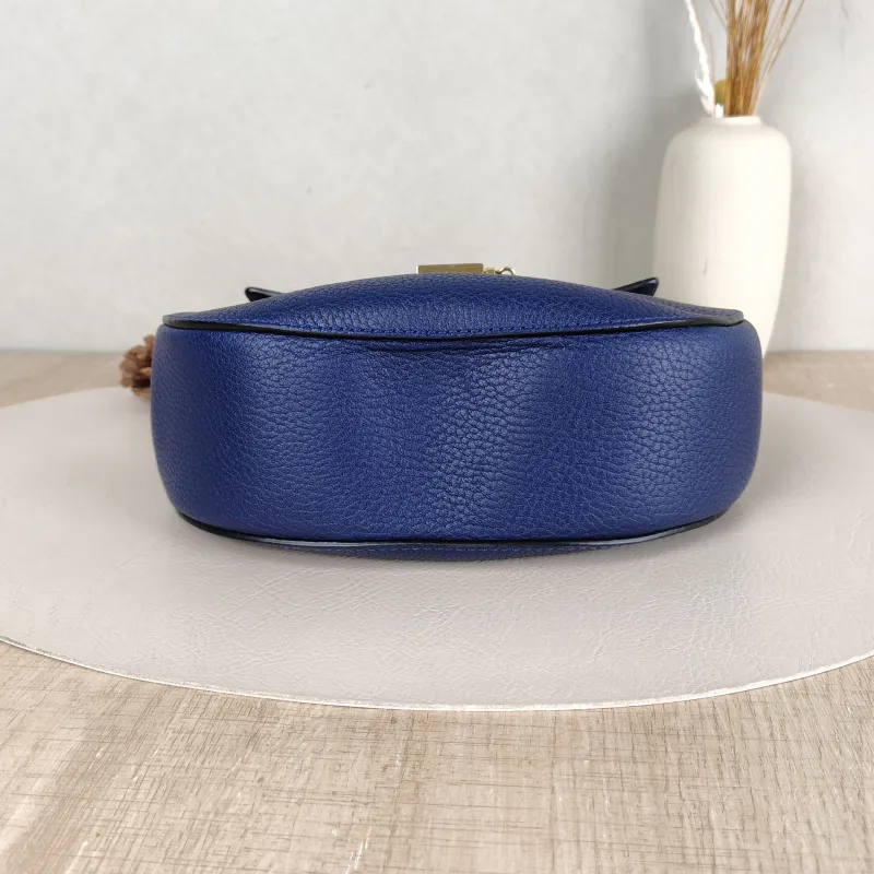 Chloé Crossbody Bagdrew Blue Calfskin One Size23 × 8 × 21 cm — cover view 5 of 5