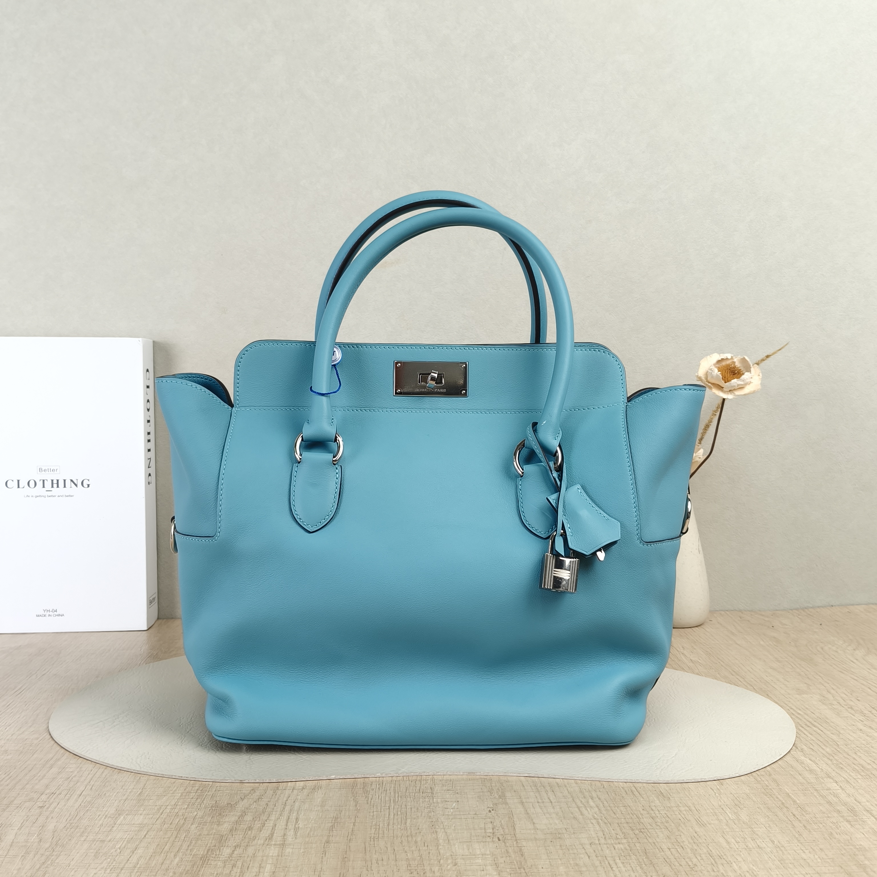 Hermès Top Handle Bagtool box Box3P Swift Calfskin Medium26 × 18 × 20 cm